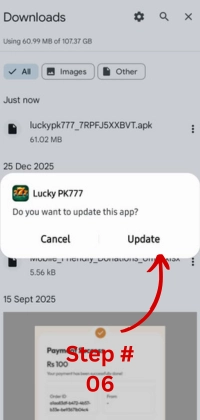 How to Download Lucky PK777 Game Latest Version V3.2.1 for Android 7 Step 06